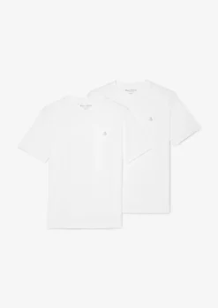 Marc O'Polo Double Pack Of Crew Neck T-shirts In A Regular Fit Made From Pure Organic Cotton 15 Marc O'Polo Double Pack Of Crew Neck T-shirts In A Regular Fit Made From Pure Organic Cotton -Schlichte Eleganz ee7f88ddce4af55e0ead166ad8160d07 scaled