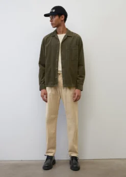 Marc O'Polo Chino - Model OSBY Jogger Pleats Made From High-quality Organic Cotton Mix