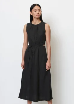 Marc O'Polo Calf-length Dress With Cut-out Details With High Slits At The Side Seams -Schlichte Eleganz ef2b619c13891f77899ad1a0042f392f scaled