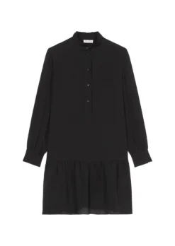 Marc O'Polo Short A-line Dress Loose In A Cupro/viscose Blend -Schlichte Eleganz efb9d8a7b64cf6e34b9b9b207eedd65b scaled