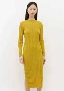 Marc O'Polo Knitted Dress Made Of A Blend Of Organic Cotton And Linen -Schlichte Eleganz efd0d667cc425d97f58f840cc498ee4b scaled