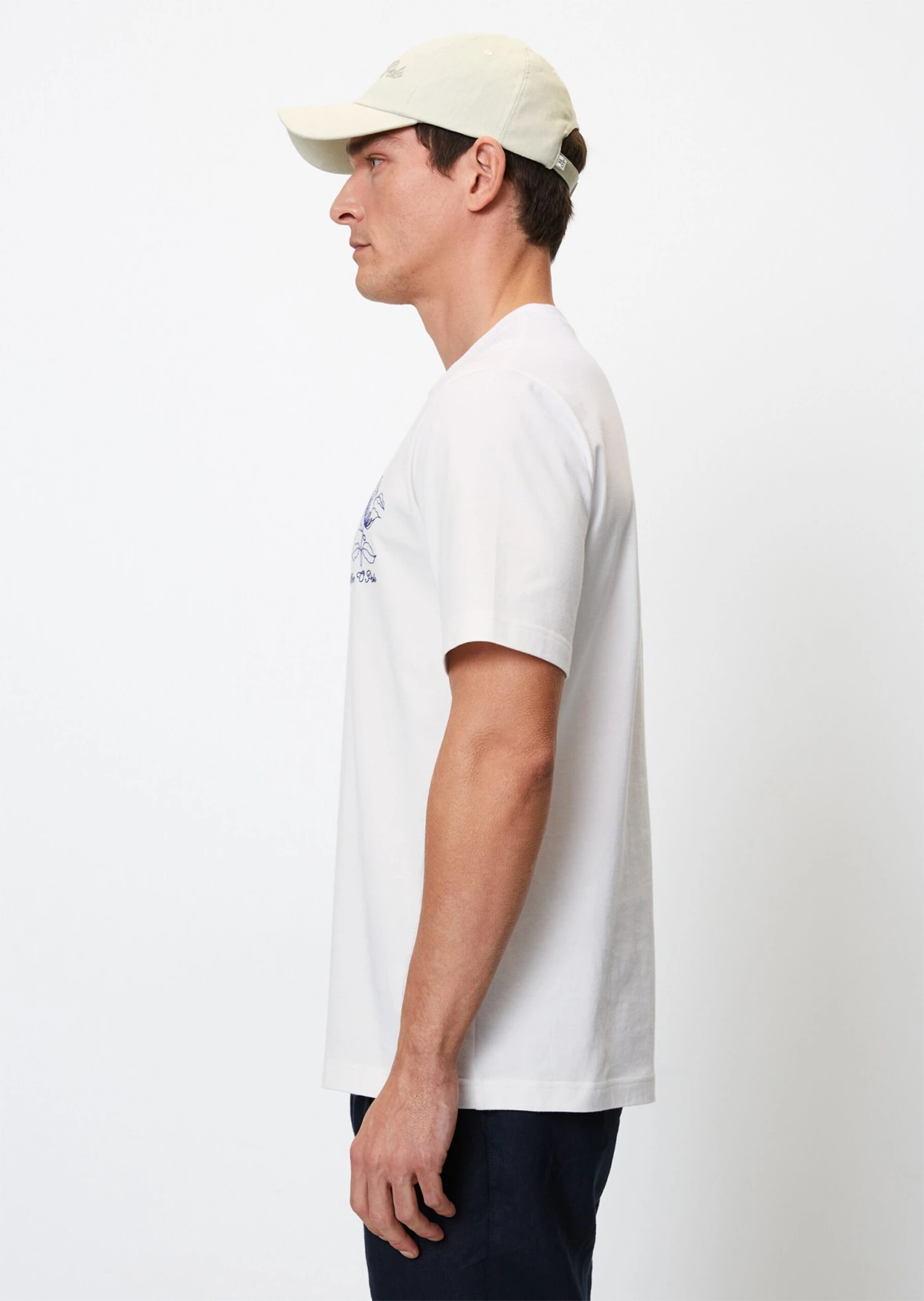 Marc O'Polo T-shirt Regular With Floral Embroidery 6 Marc O'Polo T-shirt Regular With Floral Embroidery – Bild 6