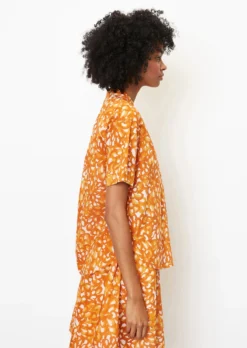 Marc O'Polo Tunic-style Blouse In A Regular Fit Made Of Lightweight Voile Fabric -Schlichte Eleganz f1fea58f870cbe216eed3b10c37a1cc6 scaled