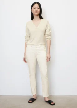 Marc O'Polo Boyfriend Jeans, THEDA Cropped Made Of A Stretchy Organic Cotton Blend