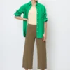 Marc O'Polo Jersey Culottes In A Cropped Fit In Compact Interlock Jersey