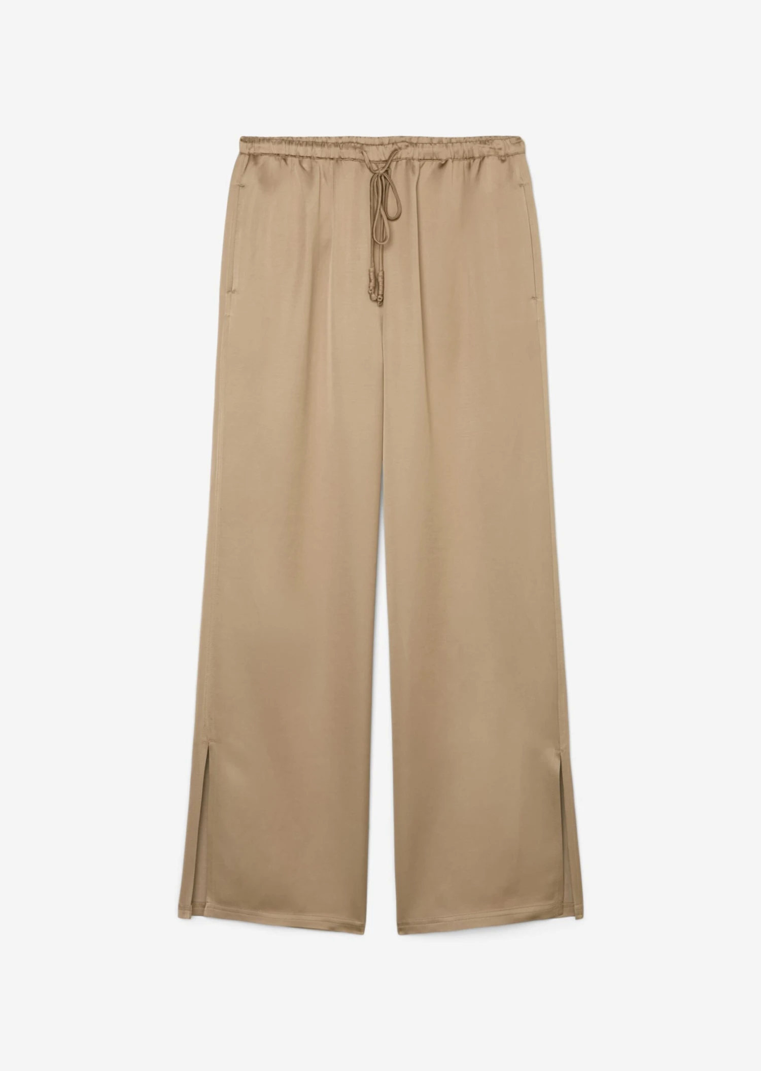Marc O'Polo Wide Tracksuit Bottoms With Side Slits Made Of An Elegant Viscose/linen Blend 7 Marc O'Polo Wide Tracksuit Bottoms With Side Slits Made Of An Elegant Viscose/linen Blend – Bild 7