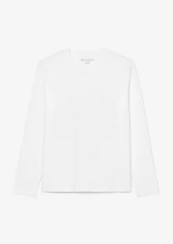 Marc O'Polo Organic Cotton Long Sleeve Top In A Regular Fit With A Back Print -Schlichte Eleganz f59976193e0707e4f6e10030cd751789 scaled