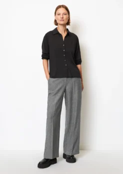 Marc O'Polo Jersey Blouse Loose From LENZING™ ECOVERO™ -Schlichte Eleganz f7e0e4aa0397832a59eb1beef2528d7b scaled