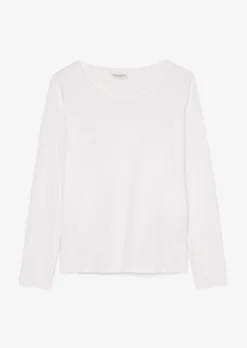 Marc O'Polo Long-sleeve Top In Organic Cotton Fabric -Schlichte Eleganz f87e4daa6de40805d6753963a6e83591 scaled