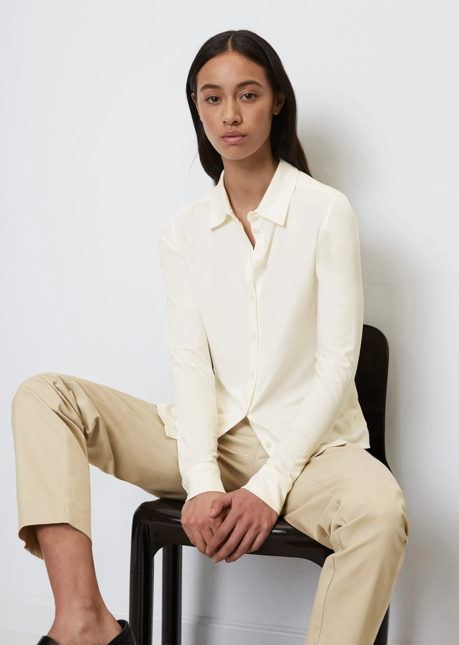 Marc O'Polo Jersey Blouse From LENZING™ ECOVERO™ 1 Marc O'Polo Jersey Blouse From LENZING™ ECOVERO™