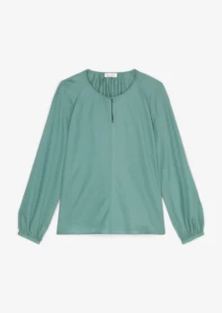 Marc O'Polo Round-neck Blouse With Voluminous Sleeves From LENZING™ ECOVERO™ 15 Marc O'Polo Round-neck Blouse With Voluminous Sleeves From LENZING™ ECOVERO™ -Schlichte Eleganz f96b8f93ed315ef46a9755f7bd3bdc39 scaled