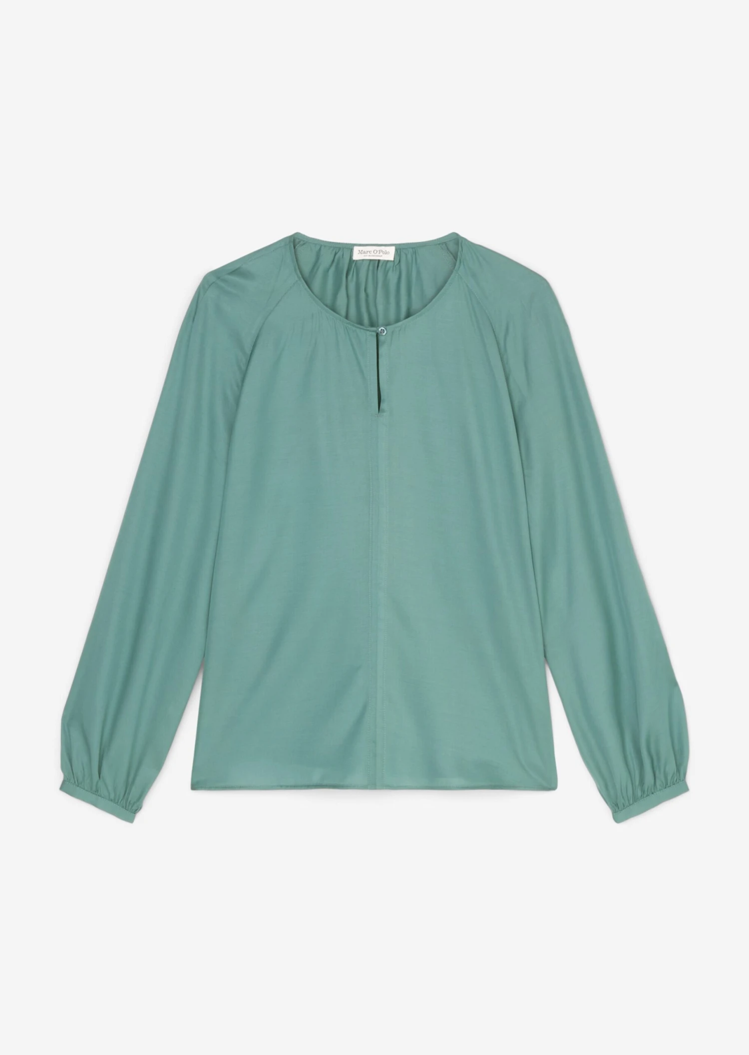 Marc O'Polo Round-neck Blouse With Voluminous Sleeves From LENZING™ ECOVERO™ 7 Marc O'Polo Round-neck Blouse With Voluminous Sleeves From LENZING™ ECOVERO™ – Bild 7