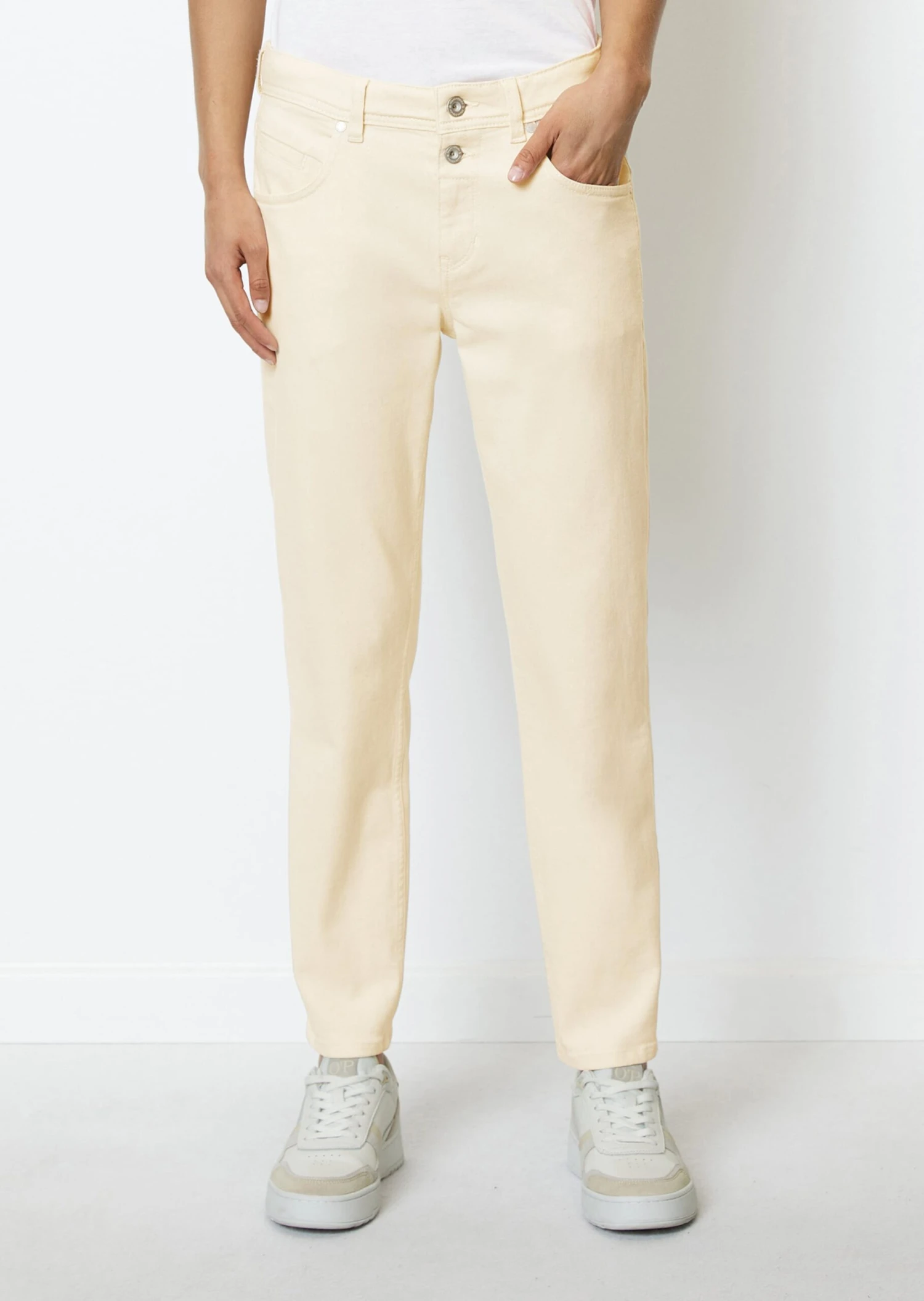 Marc O'Polo Boyfriend Jeans Model THEDA Cropped From Organic Cotton Stretch 4 Marc O'Polo Boyfriend Jeans Model THEDA Cropped From Organic Cotton Stretch – Bild 4