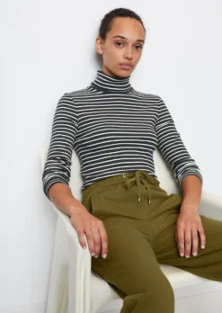 Marc O'Polo Turtleneck Longsleeve Shaped With TENCEL™ Modal