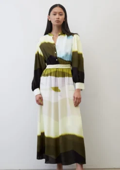 Marc O'Polo Maxi Dress With An All-over Print Made From A Flowy Cupro/viscose Blend -Schlichte Eleganz fb2479f34b01c317927eaf12302983b7 scaled