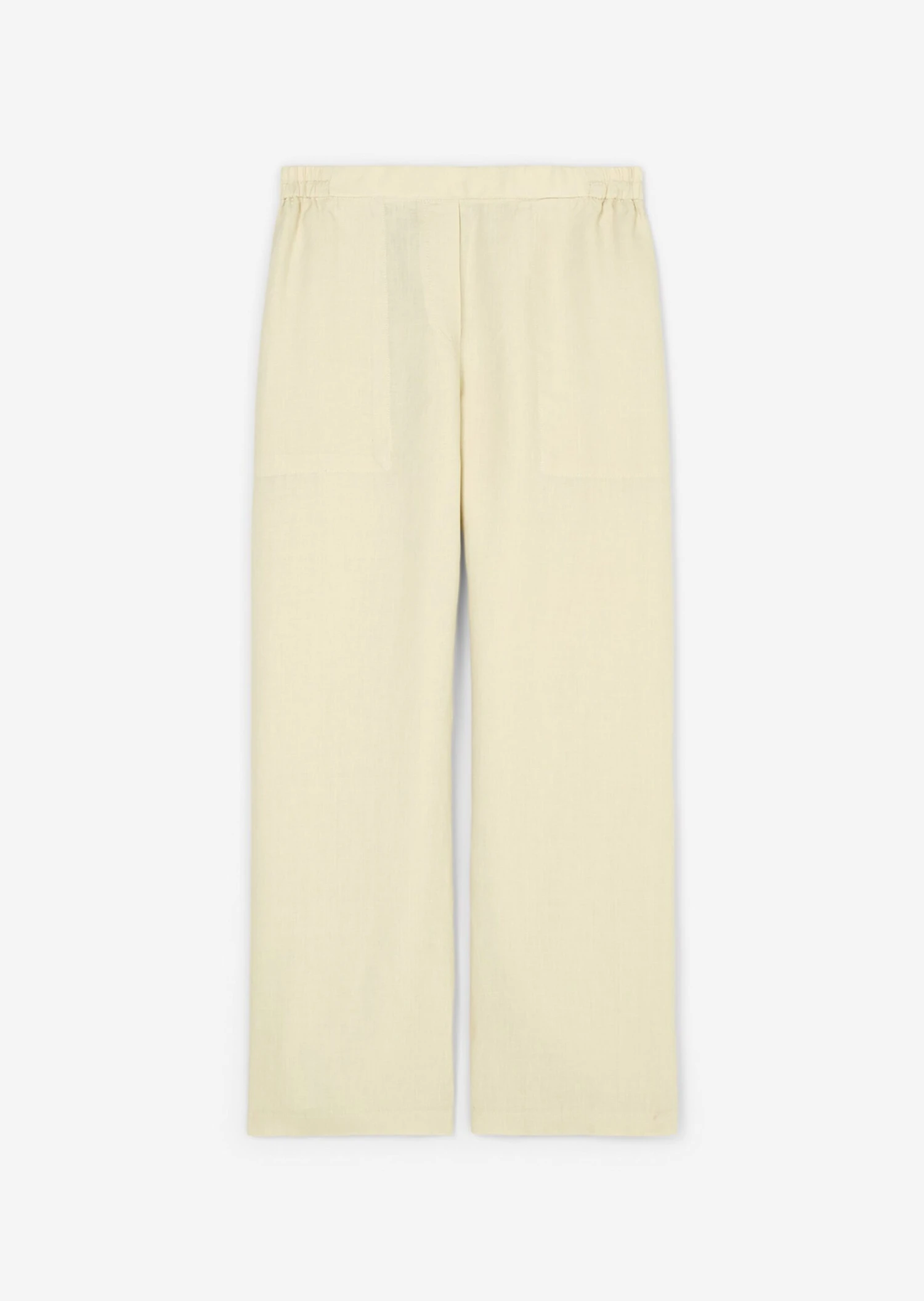 Marc O'Polo Wide Linen Trousers With A Partially Elasticated Waistband 7 Marc O'Polo Wide Linen Trousers With A Partially Elasticated Waistband – Bild 7