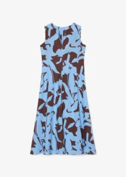 Marc O'Polo Sleeveless Maxi Dress With An All-over Print Made Of An Organic Cotton And Viscose Blend -Schlichte Eleganz fcf0f4f4f6094e0baf1c078c44e9c391 scaled