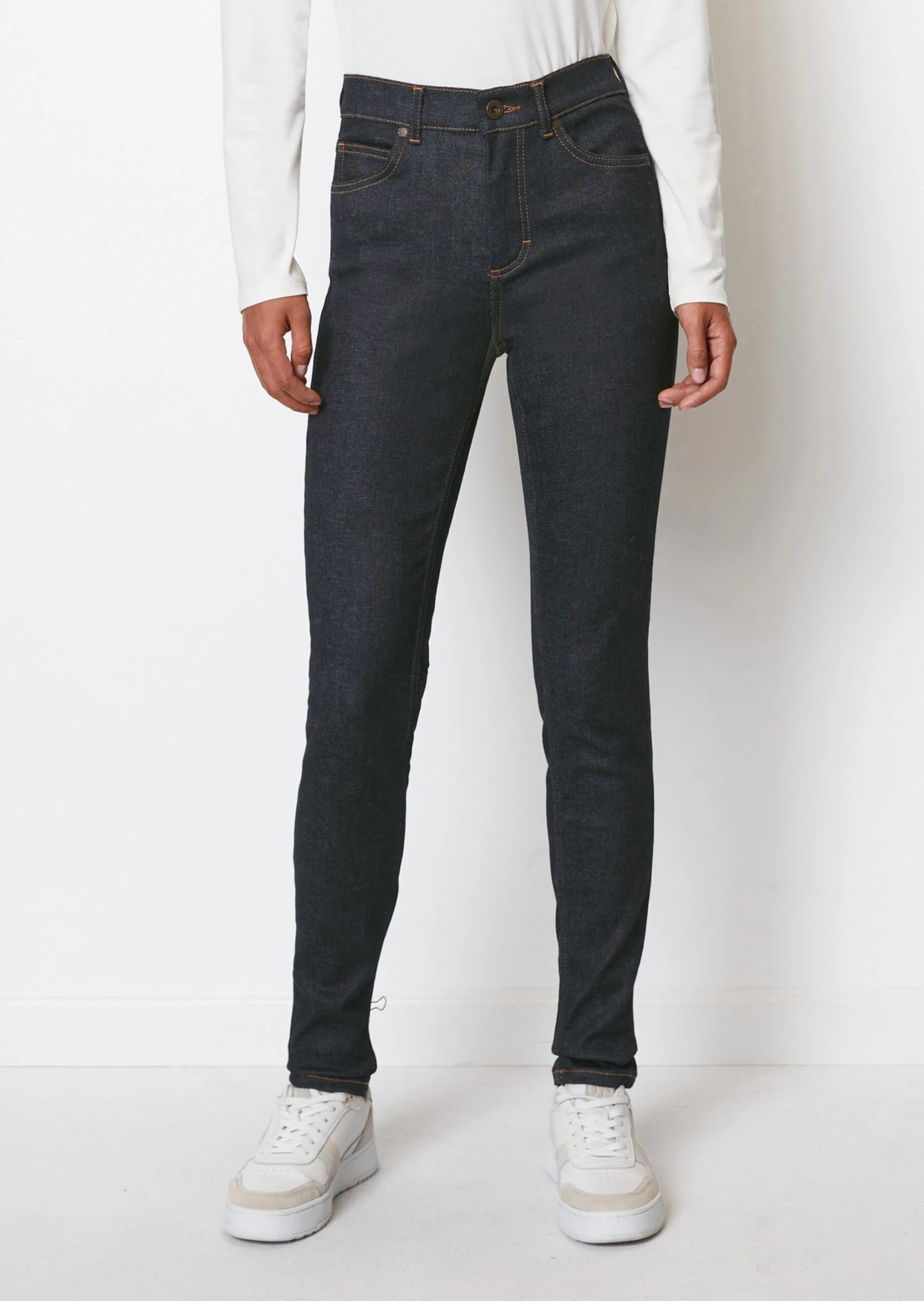 Marc O'Polo SKARA High Skinny Jeans Made Of Organic Stretch Cotton Fabric 4 Marc O'Polo SKARA High Skinny Jeans Made Of Organic Stretch Cotton Fabric – Bild 4